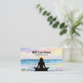 *~* Reiki Visitenkarte (Stehend Vorderseite)