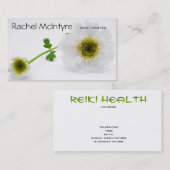 Reiki Visitenkarte (Vorne/Hinten)