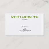 Reiki Visitenkarte (Rückseite)