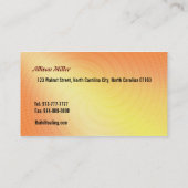 Reiki Visitenkarten Visitenkarte (Rückseite)