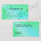 Reiki Visitenkarten Visitenkarte (Vorne/Hinten)