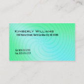 Reiki Visitenkarten Visitenkarte (Rückseite)