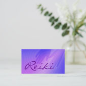 Reiki Visitenkarten Visitenkarte (Stehend Vorderseite)