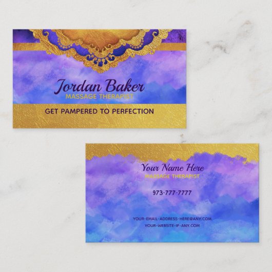 Reiki Visitenkarten Visitenkarte (Vorne/Hinten)