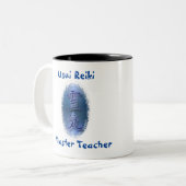 Reiki Vorlagenlehrer-Tasse Zweifarbige Tasse (Vorderseite Links)