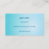 Reiki VorlagenVisitenkarten Visitenkarte (Rückseite)