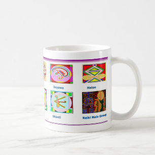 Reiki Vorlagenwerkzeuge - Werbegeschenke der Kaffeetasse