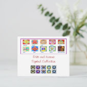 Reiki Vorlagenwerkzeuge - Werbegeschenke der Postkarte (Stehend Vorderseite)