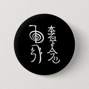 Reiki Wer Symbole Shirt Reiki Energie spirituelles Button