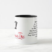 Reikilicious und Reiki Prinzipien Tasse (Zentrum)