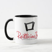 Reikilicious und Reiki Prinzipien Tasse (Links)