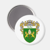 Reilly Coat of Arms (Mantled) Magnet (Vorderseite/Rückseite)