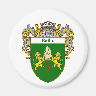 Reilly Coat of Arms (Mantled) Magnet