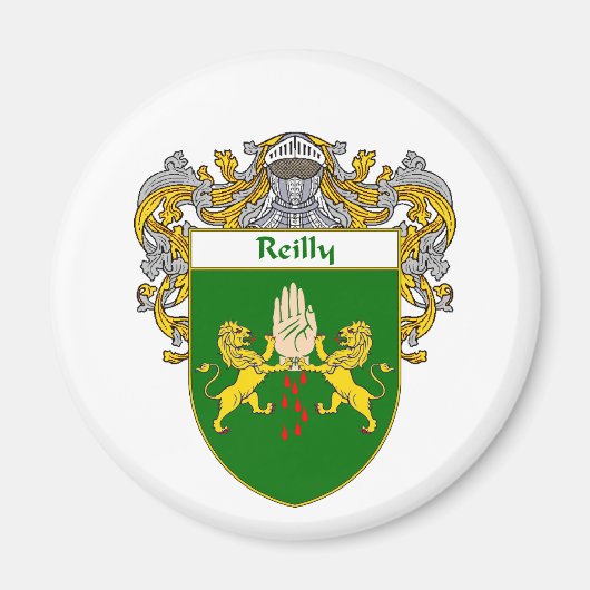 Reilly Coat of Arms (Mantled) Magnet (Vorne)