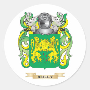 Reilly Wappen (Familienwappen) Runder Aufkleber