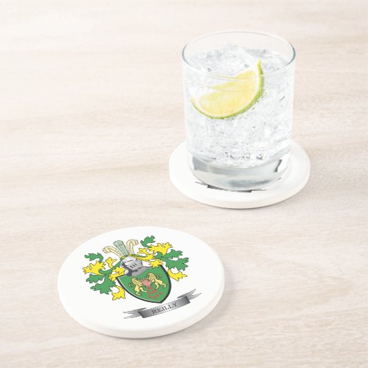 Reilly Wappen Getränkeuntersetzer (Seite)