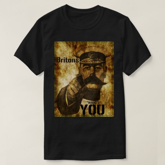 Reimagined Lord Kitchener Will dir Poster T-Shirt (Design vorne)
