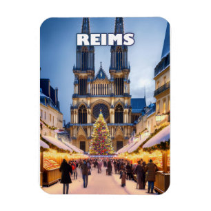 Reims Christmas Elegance Magnet