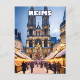 Reims Christmas Elegance Postkarte