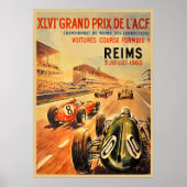 Reims Grand Prix de l'ACF Poster (Vorne)