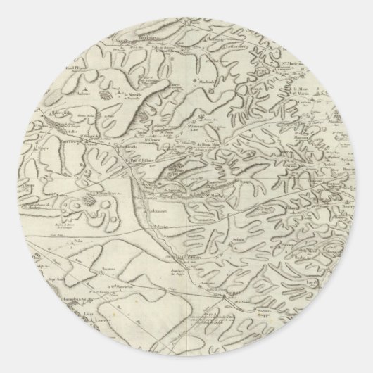 Reims Runder Aufkleber (Vorderseite)