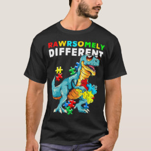 Rein anderes Shirt Dinosaur Dino Autism Aw