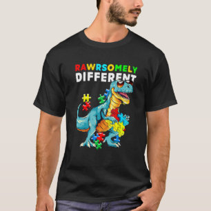 Rein anderes Shirt Dinosaur Dino Autism Aw
