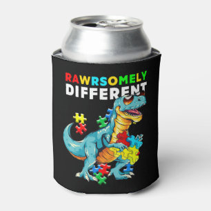 Rein anderes Shirt Dinosaur Dino Autism Aw Dosenkühler