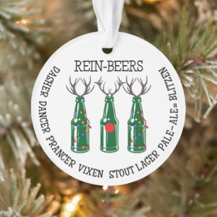 Rein-Beers-Christbaumschmuck – Eine hopfige Weihna Ornament