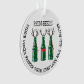 Rein-Beers Tree Ornament – A Hoppy Christmas Twist (Vorderseite)