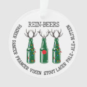 Rein-Beers Tree Ornament – A Hoppy Christmas Twist (Vorderseite)