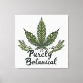 Rein botanische Wall Art Leinwanddruck (Vorderseite)