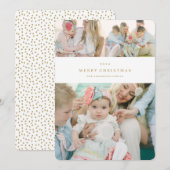 rein | Fotokarte für den Urlaub Feiertagskarte (Vorne/Hinten)