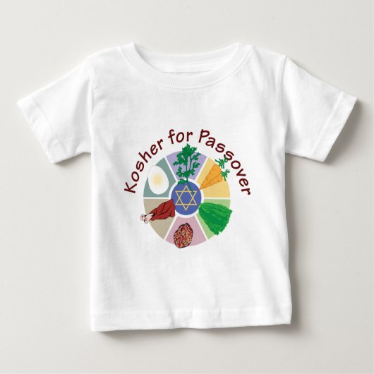 Rein für Passahfest Baby T-shirt (Vorderseite)