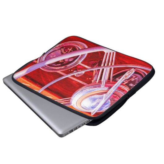 rein laptopschutzhülle (Vorne Knopf)