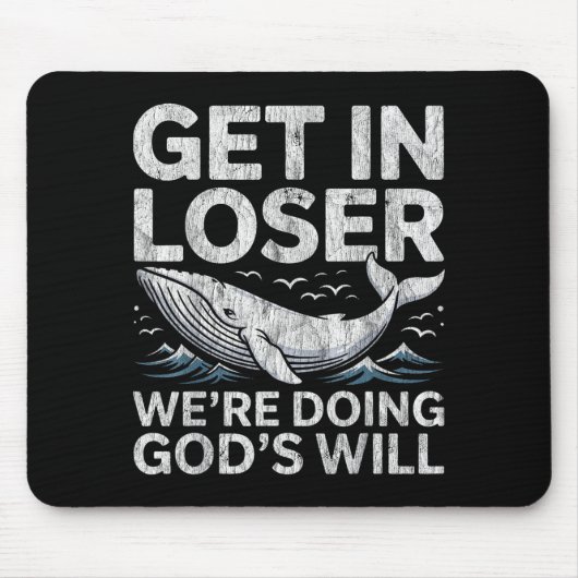Rein mit uns, wir tun Gottes Willen christliche Bi Mousepad (Vorne)