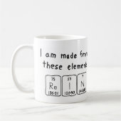 Rein Periodenname Tasse (Links)