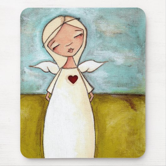 Rein vom Herzen - Mousepad (Vorne)