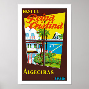 Reina Cristina ~ Algeciras Poster