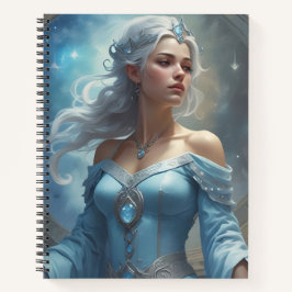 Reina de Azul y Plata Notizblock