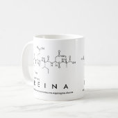 Reina Peptidname Tasse (Vorderseite Links)
