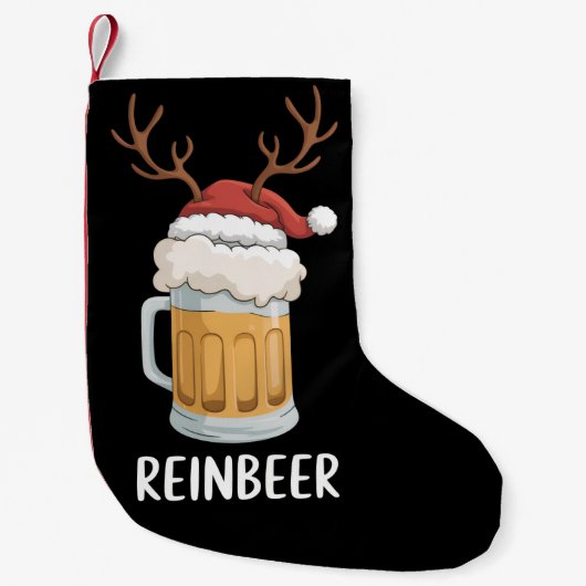 Reinbeer Funny Couples Christmas Matching Holiday  Kleiner Weihnachtsstrumpf (Vorderseite)