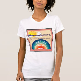 Reincarnation Funny White T - Shirt