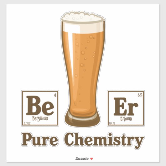 Reinchemie Aufkleber (Blatt)