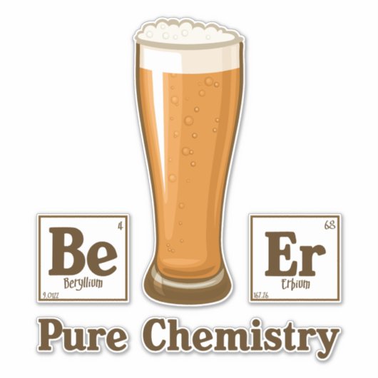 Reinchemie Aufkleber (Vorderseite)