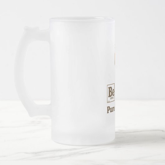 Reinchemie Mattglas Bierglas (Links)