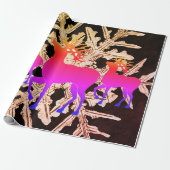 REINDEE UND BENTLEY SNOWFLAKE Wrapping Paper Geschenkpapier (Ungerollt)