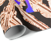 REINDEE UND BENTLEY SNOWFLAKE Wrapping Paper Geschenkpapier (Rolleneckpunkt)