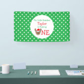 Reindeer 1. Geburtstag Banner (Messe)