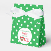 Reindeer 1. Geburtstag Geschenkschachtel (Vorderseite)